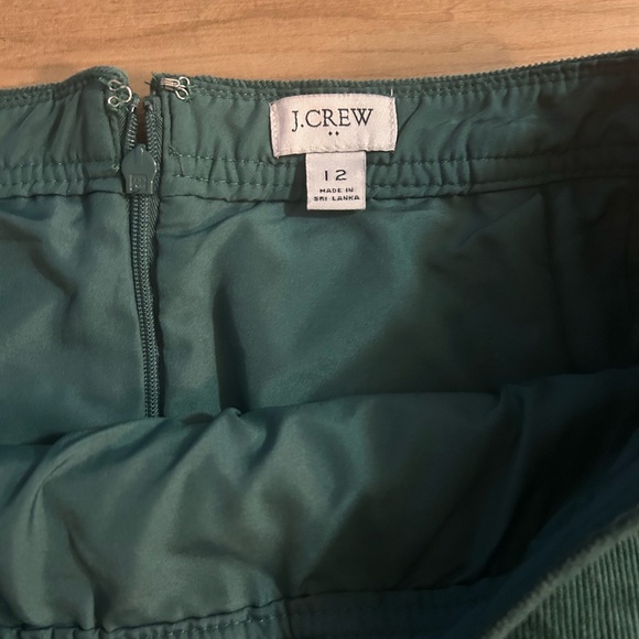 J. Crew Factory Corduroy Button-Front Mini Skirt - Picture 4 of 5